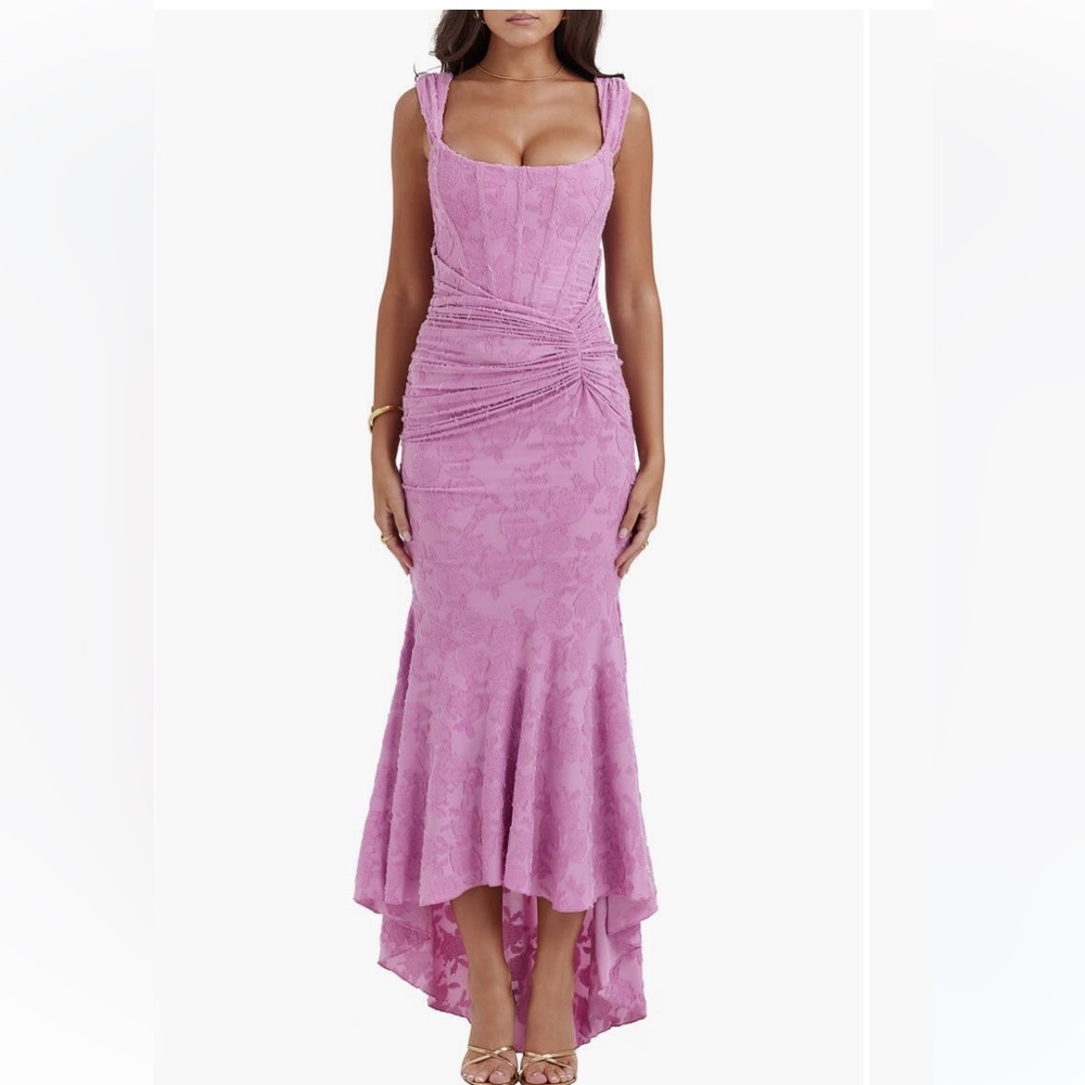 House of cb pink dress